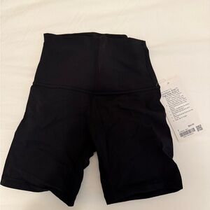 Black Women's High-Waisted Shorts